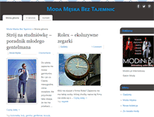 Tablet Screenshot of moda-meska.info